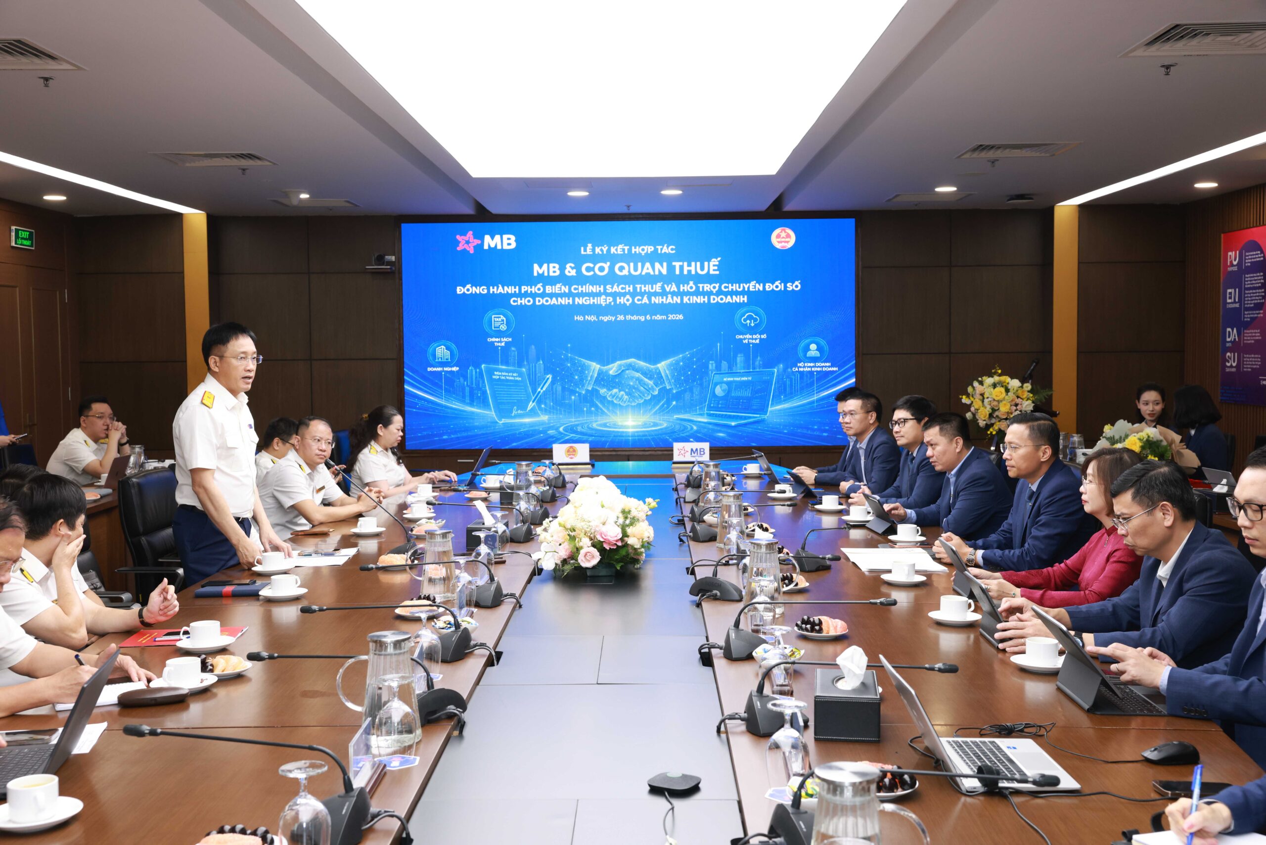 BIZ MBBank và MB Seller: MB tăng cường giải pháp số cho người nộp thuế