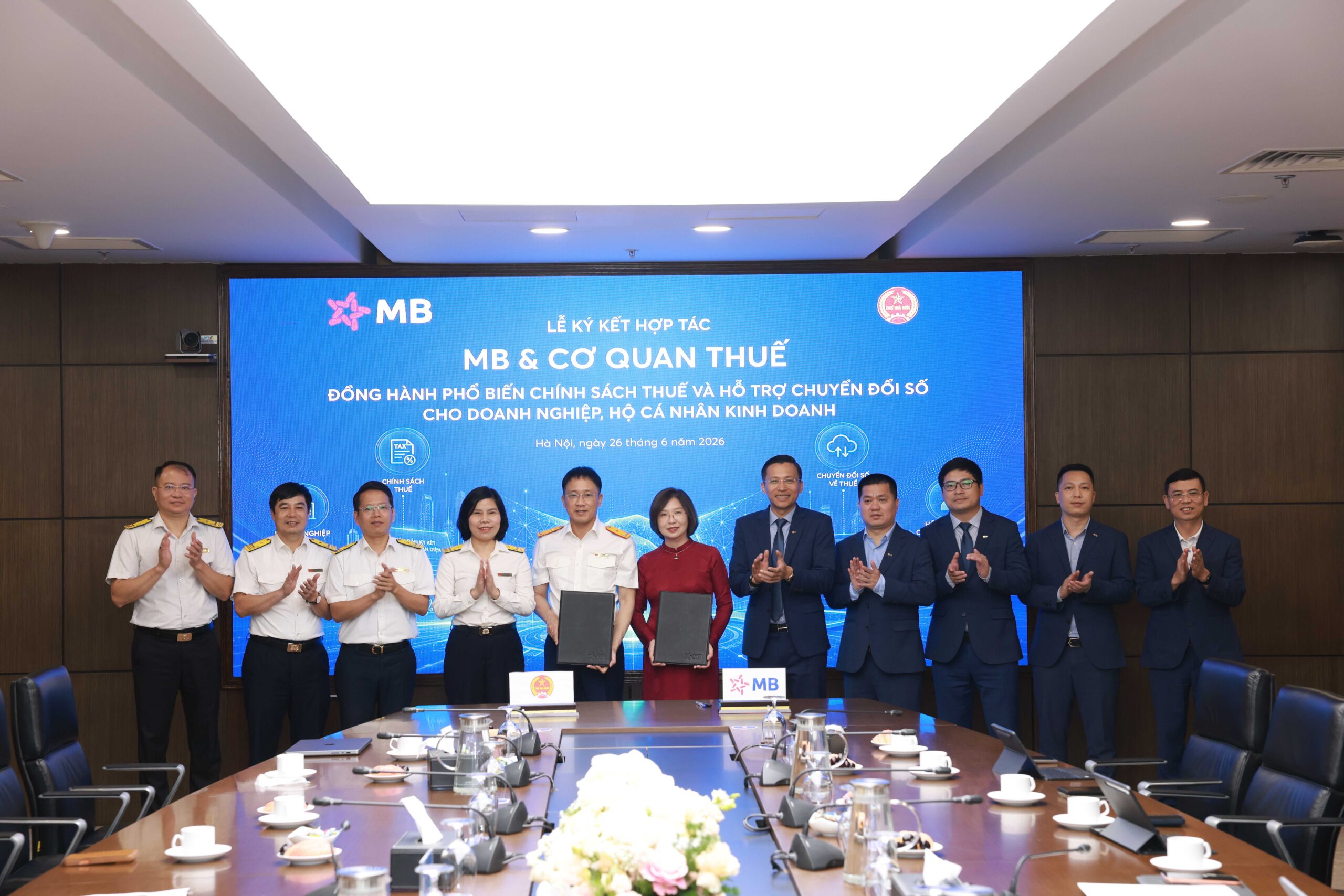 BIZ MBBank và MB Seller: MB tăng cường giải pháp số cho người nộp thuế