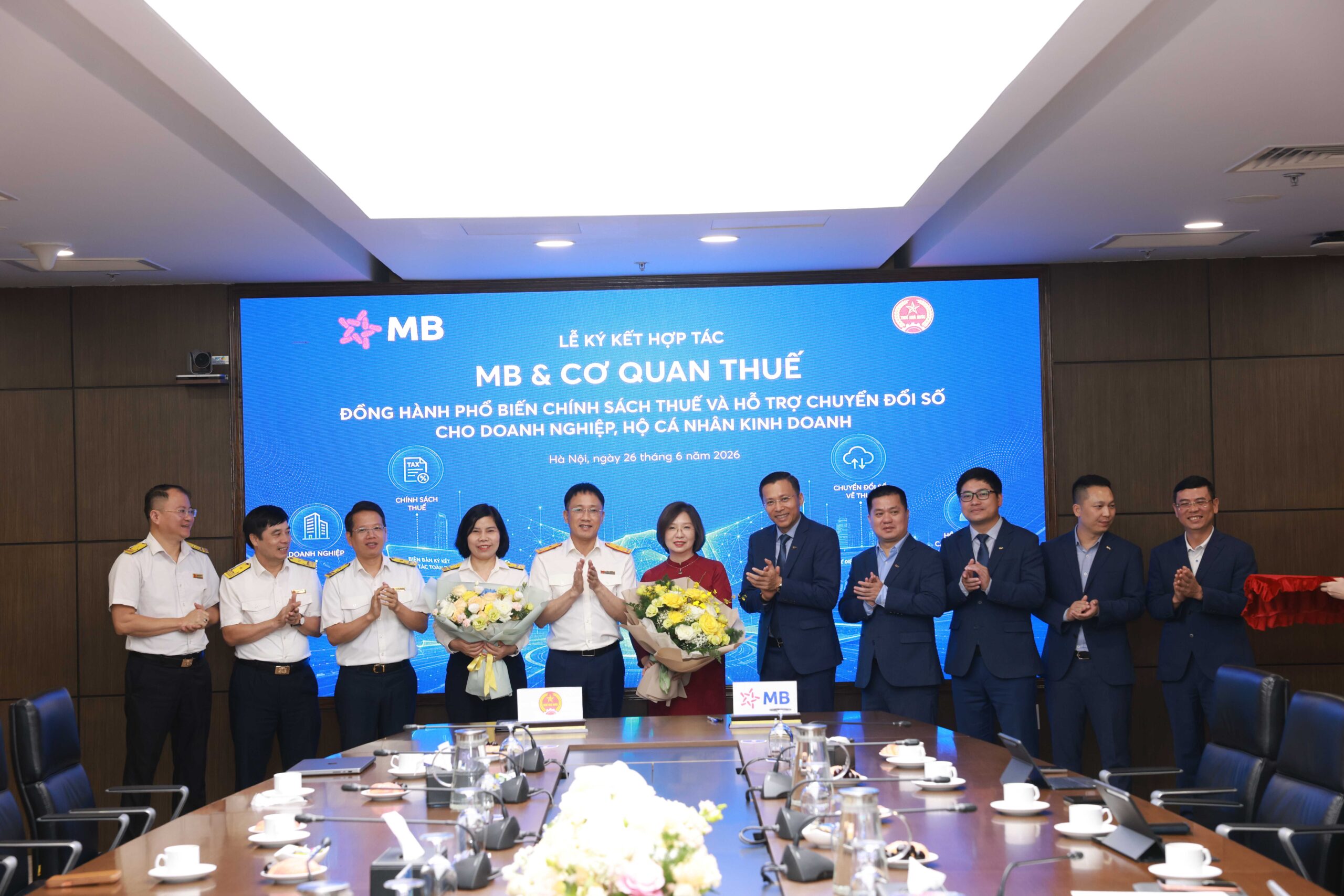 BIZ MBBank và MB Seller: MB tăng cường giải pháp số cho người nộp thuế